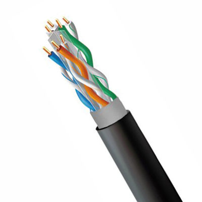 Mua 1000Mbps Cat 6 UTP Cáp mạng ngoài trời 23AWG PVC rắn + PE mở rộng đến 550MHz sản xuất trực tuyến
