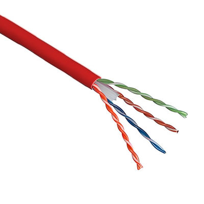 Mua 250MHz Đỏ UTP CAT6 Cáp 23AWG 1000FT Ethernet Cáp mạng sản xuất trực tuyến