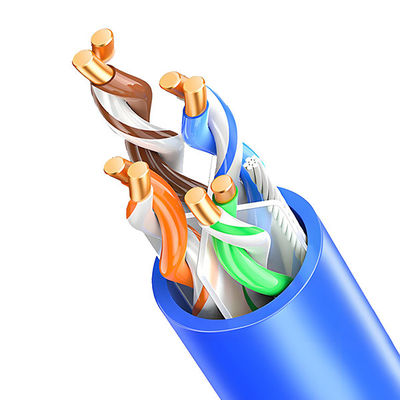 شراء 250 ميغاهرتز UTP كابل CAT6 23AWG تمديد إلى 550 ميغاهرتز CMP PVC كابل LAN عالي السرعة 1000FT تصنيع عبر الإنترنت