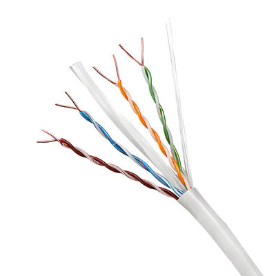 Buy CMR PVC 23AWG Outdoor UTP Cable CAT6 Gray High Speed Network Lan Cable 1000FT online manufacture