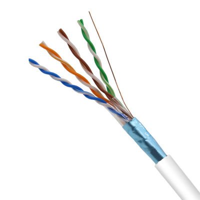 kopen Netwerk Cat5e FTP LSZH 24AWG Bare Solid Copper High Speed Lan Cable 1000FT online vervaardiging