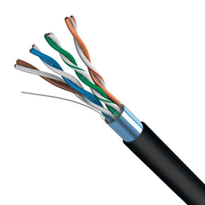 Mua 1000FT Cat5e FTP ngoài trời PE 24AWG 100% đồng cáp mạng tốc độ cao sản xuất trực tuyến