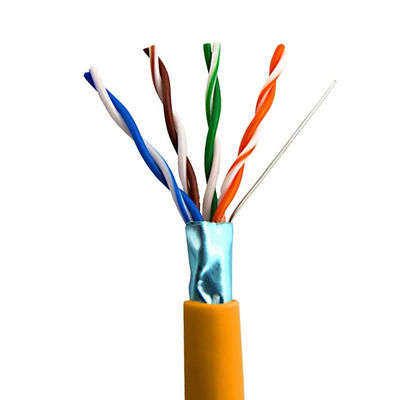 Mua Cat5e FTP LSZH Cáp mạng 0,50mm 100% đồng cam 1000FT sản xuất trực tuyến