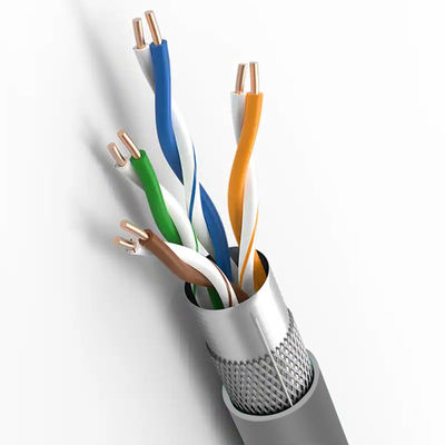 Mua 1000FT Cat5e SFTP LSZH Jacket 24AWG 100MHz Cáp Ethernet Xám sản xuất trực tuyến