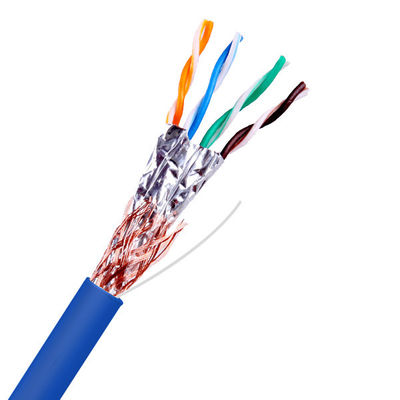 comprare SFTP Cat5e 24AWG Espandi a 350Hz 1000ft Blu PVC Jacket Cable Pass Fluke fabbricazione online