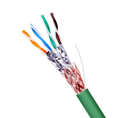 comprar Cabo verde SFTP CAT5E 0.510mm Cobre LSZH Cable Expand para 350Hz 24AWG Fabricação em linha