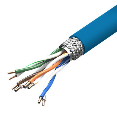 comprar 100 MHz Cat5e SFTP LSZH Plenum 24AWG Solid High Speed Network Cable 1000FT Fabricação em linha