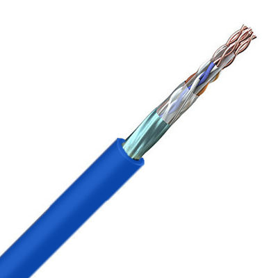 Mua Cáp Lan tốc độ cao Cat6 FTP Blue LSZH 23AWG 1000FT mở rộng đến 550MHz sản xuất trực tuyến