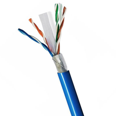comprar 1Gbps FTP CAT6 Cable Azul 1000FT 23AWG Solid Bare Copper Network Cable Fabricação em linha