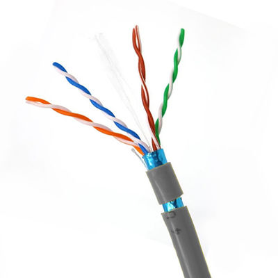 comprar 305M FTP CAT6 Cable 23AWG Grey PVC Jacket Lan Cable For Shielding Network Cable 1000FT Fabricação em linha
