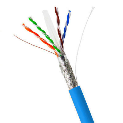 Mua 23AWG SFTP CAT6 Cable High Speed Network Cable với áo khoác PVC màu xanh 1000ft sản xuất trực tuyến