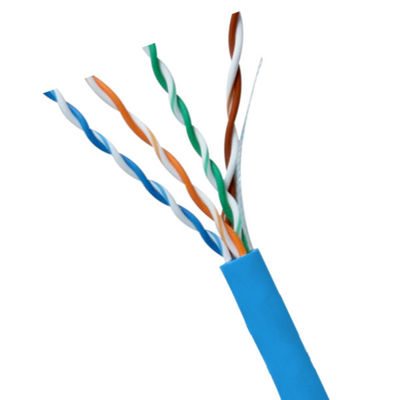 satın al 23AWG UTP CAT6A Kablo Çıplak Katı Bakır LSZH CPR B2ca 1000FT 10Gbps Ağ Kablosu Çevrimiçi üretim