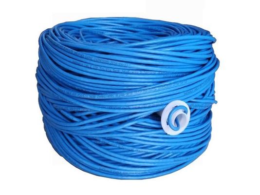 Mua Cáp Ethernet màu xanh FFTP Cat6A với cách điện PVC Chuyển dữ liệu nhanh chóng và ổn định sản xuất trực tuyến
