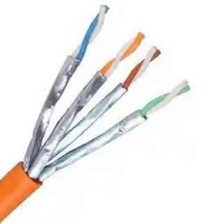 comprare Cavo Ethernet ad alta velocità SFTP CAT7A con protezione EMI/RFI protetta da giacca in PVC fabbricazione online