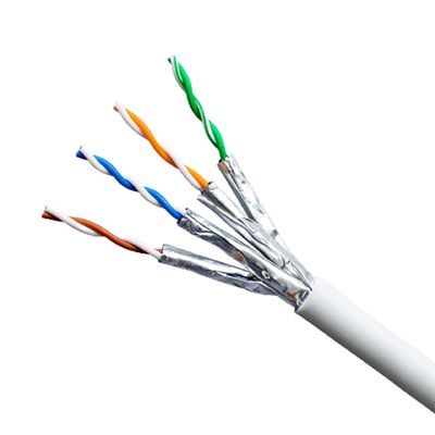 comprar FFTP CAT8 Cable 2000 MHz LSZH Jacket Copper Conductor para transmissão estável de dados Fabricação em linha