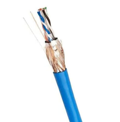 kupować Sprzedaż hurtowa bezpiecznego przekazywania danych za pomocą kabla SFTP Cat6A 500 MHz częstotliwości i materiału miedzianego przewodnika produkcja online