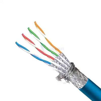 satın al Toptan Satış SFTP CAT6A PVC Kablosu 550MHz 23AWG Bakır Yüksek Hızlı Güvenli Bağlantı Çevrimiçi üretim