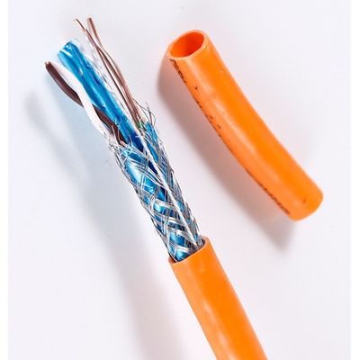 kupować Hurtowy kabel LAN CAT7 SFTP 23AWG LSZH IEC60332-1 do sieci o wysokiej wydajności produkcja online