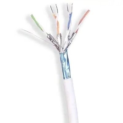 Buy Wholesale Bulk CAT8 FFTP 22AWG PVC Lan Cable  2000MHz for Ultra-High-Speed Data Centers online manufacture