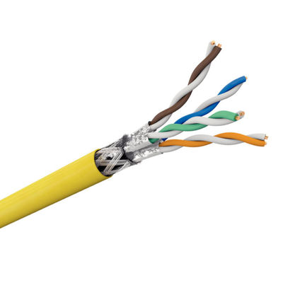 Mua Cáp đồng SFTP CAT7 LSZH 600MHz 23AWG cho Trung tâm dữ liệu và Mạng 5G sản xuất trực tuyến