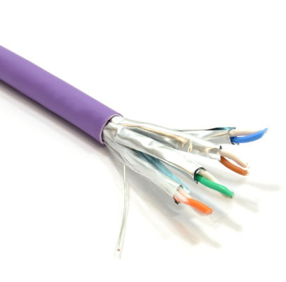 Buy CAT6A SFTP Cable LSZH Shielded Bulk LAN Cable For Data Center Business Industrial Networking online manufacture