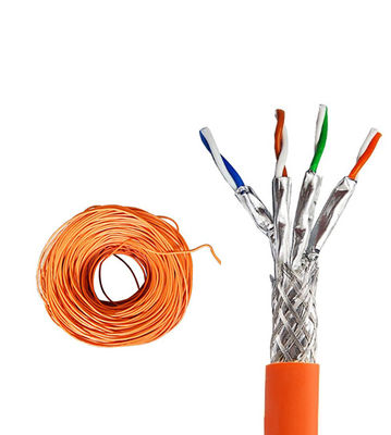 comprar SFTP CAT7 CABLE 23AWG SFTP LSZH Orange 1000FT Data Center Preparado Fabricação em linha