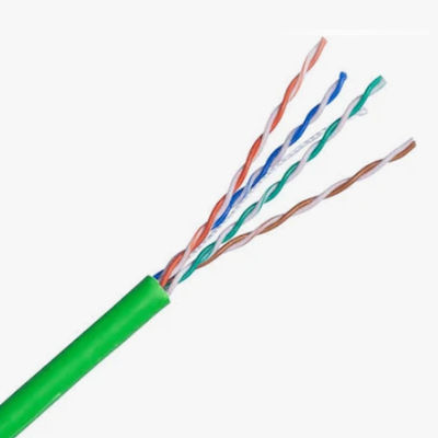 acheter Cable UTP vert CAT5E 24AWG PVC Jacket 1000Mbps Gigabit UL ETL Certifié par le CMP fabrication en ligne