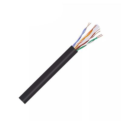 comprare CAT6 UTP CABLE LSZH 1GBPS 23AWG 1000FT CPR certificato NERO ETHERNET ad alta velocità fabbricazione online