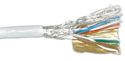 Beli CAT5E Kabel SFTP terlindung 24AWG Jaket tahan lama 500FT pembuatan online