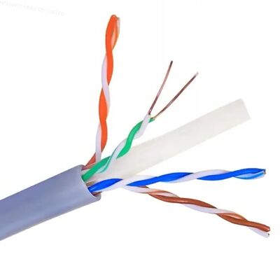 kaufen CAT6 UTP 1000ft Grau LSZH Ethernet Kabel 1 Gbit/s+ Ready Massiv Kupfer Datenzentrum Kabel Online-Herstellung