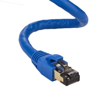 Купить Кабель CAT8 SFTP экранированный LAN 1000FT 40 Гбит/с LSZH PVC для сети центров обработки данных Производство в сети