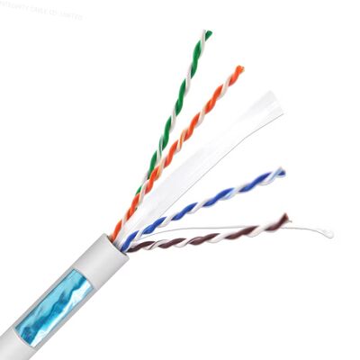comprar Cabo CAT6 FTP 500FT 10Gbps 250MHz LSZH Blindado LAN Cabo Cobre Sólido para Data Center e Rede Industrial Fabricação em linha
